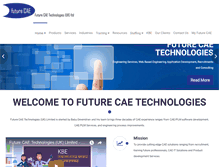 Tablet Screenshot of futurecae.com